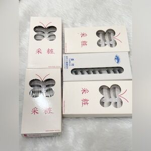 False Eyelashes Set - 5 boxes (10 sets each box)